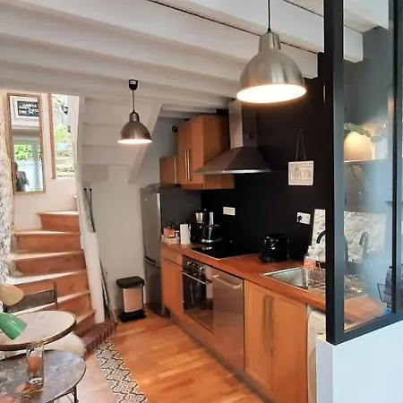 -parking Prive -maison Entiere -balancoire En Interieur-coeur Historique -la Clef De 펜션 옹플뢰르