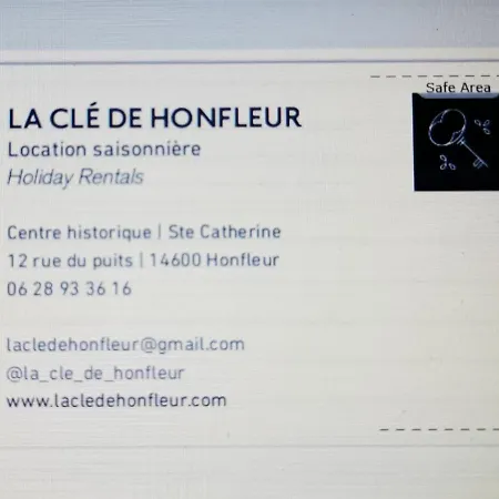 -parking Prive -maison Entiere -balancoire En Interieur-coeur Historique -la Clef De Ferienhaus Honfleur
