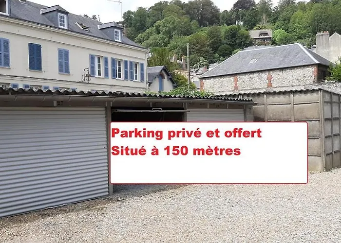 -parking Prive -maison Entiere -balancoire En Interieur-coeur Historique -la Clef De Honfleur